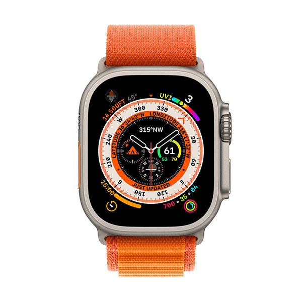Apple Watch Ultra with Alpine Loop
